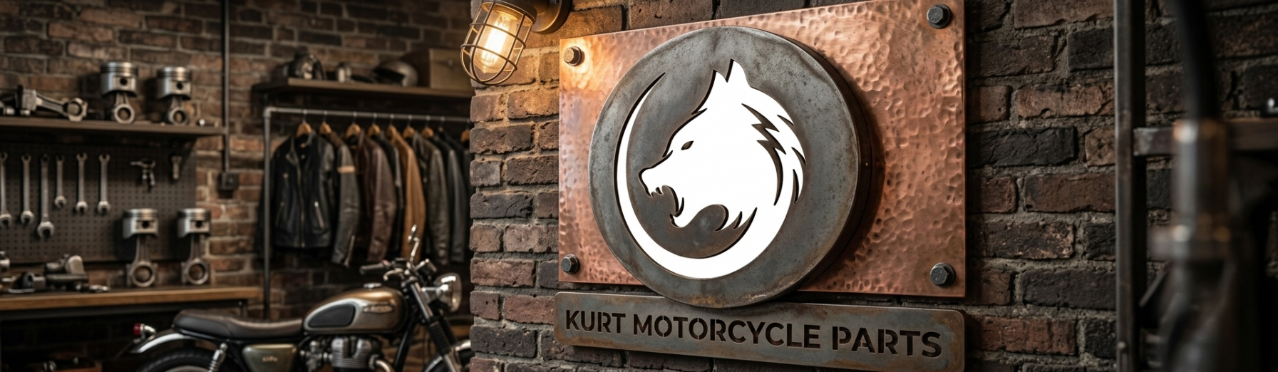 motorcycle gear store interior
